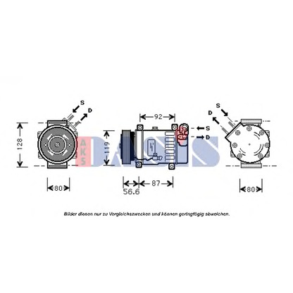 Foto Compressore, Climatizzatore AKS DASIS 850225N