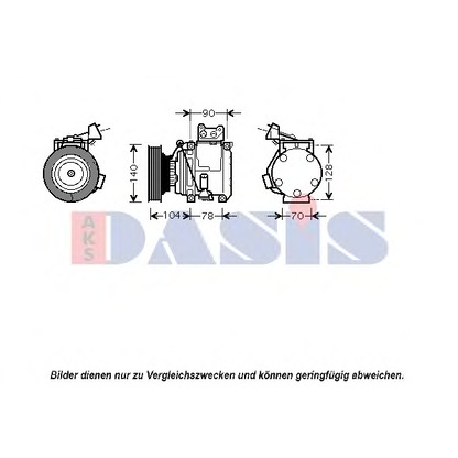 Foto Compressore, Climatizzatore AKS DASIS 850402N