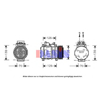 Foto Compressore, Climatizzatore AKS DASIS 850420N