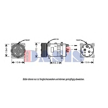 Foto Compressore, Climatizzatore AKS DASIS 850586N