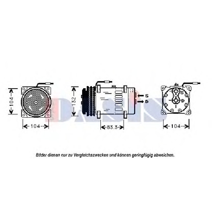 Foto Testata, compressore AKS DASIS 850625N