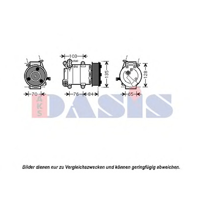 Foto Kompressor, Klimaanlage AKS DASIS 851096N