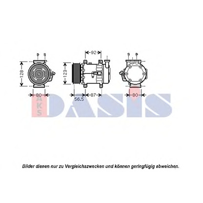 Photo Compressor, air conditioning AKS DASIS 851429N