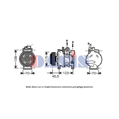 Foto Compressore, Climatizzatore AKS DASIS 851654N