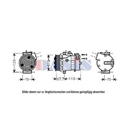 Foto Compressore, Climatizzatore AKS DASIS 851834N