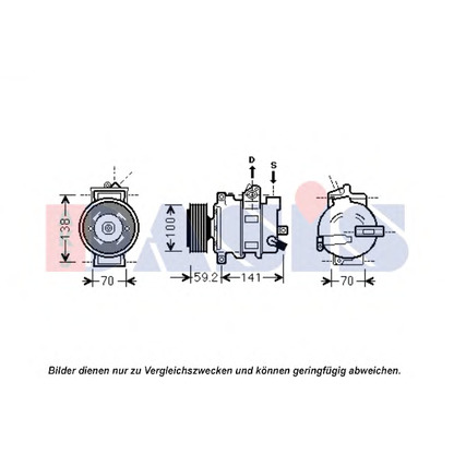 Foto Compressore, Climatizzatore AKS DASIS 851901N