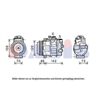 Photo Compressor, air conditioning AKS DASIS 852604N