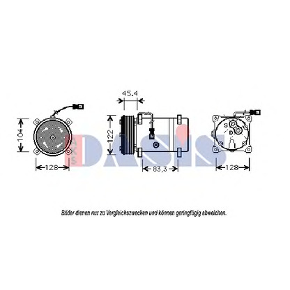 Foto Compressore, Climatizzatore AKS DASIS 853700N