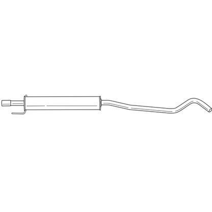 Zdjęcie Tłumik srodkowy AKS DASIS SG41423