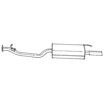 Foto Silenziatore posteriore AKS DASIS SG23623