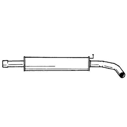 Zdjęcie Tłumik srodkowy AKS DASIS SG42406