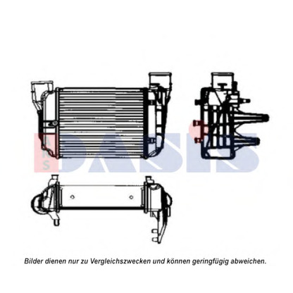 Photo Intercooler, échangeur AKS DASIS 047027N