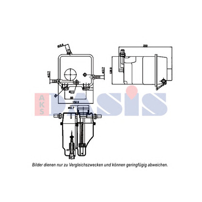 Photo Vase d'expansion, liquide de refroidissement AKS DASIS 053014N