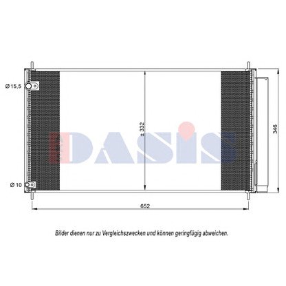 Foto Kondensator, Klimaanlage AKS DASIS 212100N