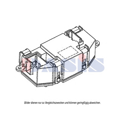 Photo Regulator, passenger compartment fan AKS DASIS 700004N