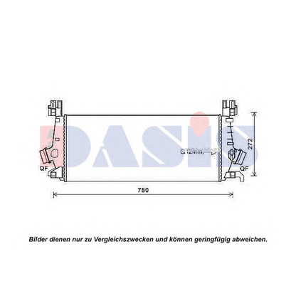 Foto Intercooler AKS DASIS 157049N