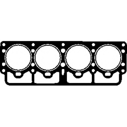 Zdjęcie Uszczelka, głowica cylindrów GLASER H0381800