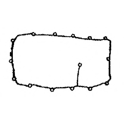 Zdjęcie Uszczelka, pokrywa głowicy cylindrów GLASER X8310901