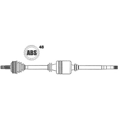 Photo Drive Shaft FARCOM 121801