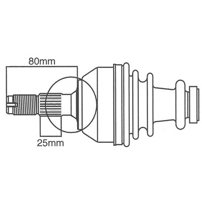 Фото Приводной вал FARCOM 121685