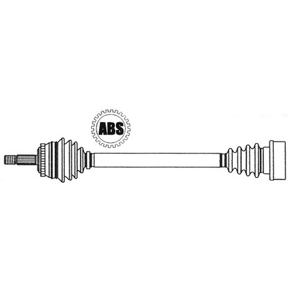 Photo Drive Shaft FARCOM 122079