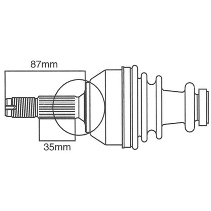 Фото Приводной вал FARCOM 123024