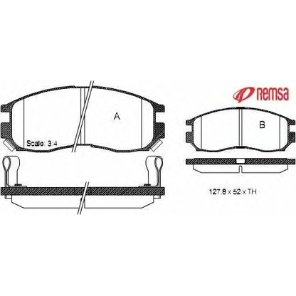 Foto Kit pastiglie freno, Freno a disco METZGER 046002