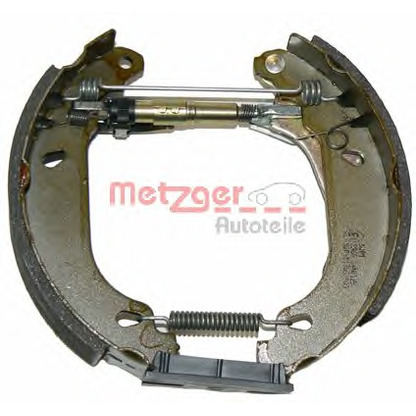 Photo Brake Shoe Set METZGER MG715V