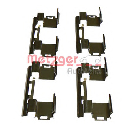 Photo Accessory Kit, disc brake pads METZGER 1091813