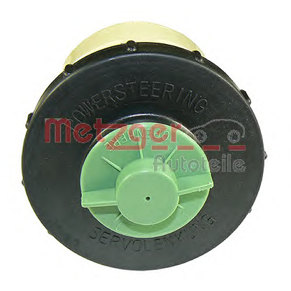 Photo Expansion Tank, power steering hydraulic oil METZGER 2140042