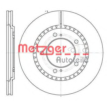 Foto Disco  freno METZGER 669910