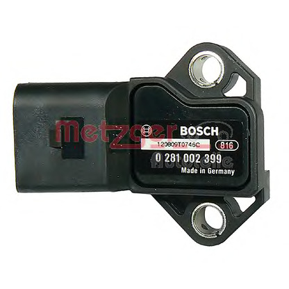 Foto Sensor, Saugrohrdruck METZGER 0906094