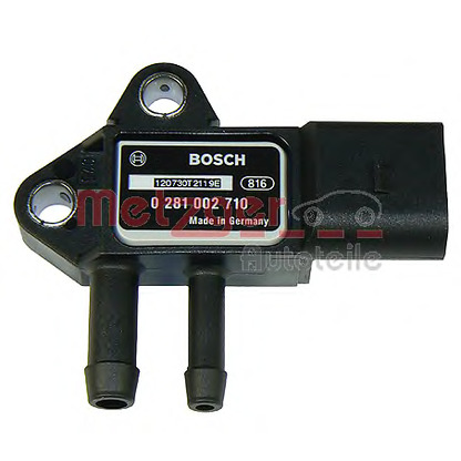 Photo Sensor, exhaust pressure METZGER 0906104