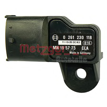 Photo Sensor, intake manifold pressure METZGER 0906105