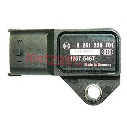 Photo Sensor, boost pressure METZGER 0906121