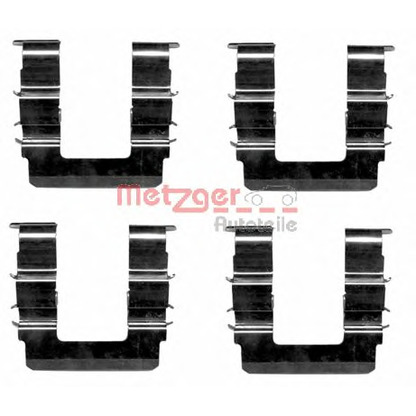 Photo Accessory Kit, disc brake pads METZGER 1091615