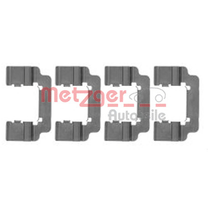 Photo Accessory Kit, disc brake pads METZGER 1091777