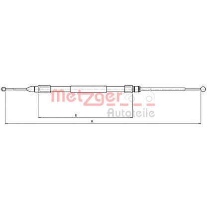 Foto Seilzug, Feststellbremse METZGER 104159