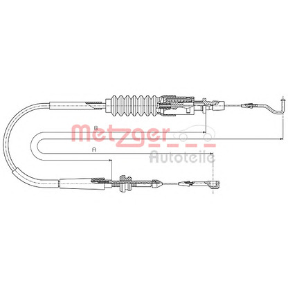 Photo Accelerator Cable METZGER 144305