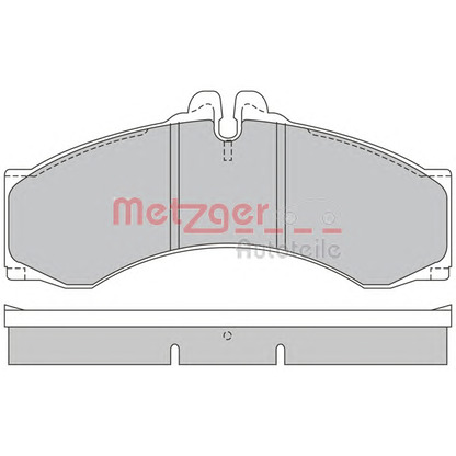 Foto Kit pastiglie freno, Freno a disco METZGER 1170400