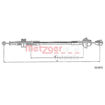 Foto Gaszug METZGER 110172