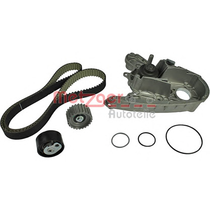 Photo Water Pump & Timing Belt Kit METZGER WMZ3390WP