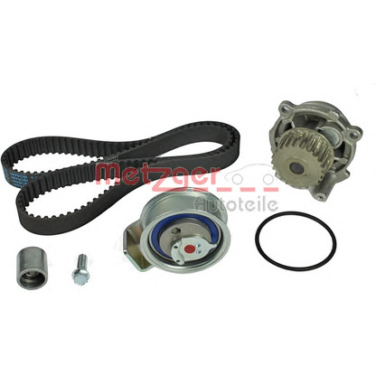 Photo Water Pump & Timing Belt Kit METZGER WMZ4750WP