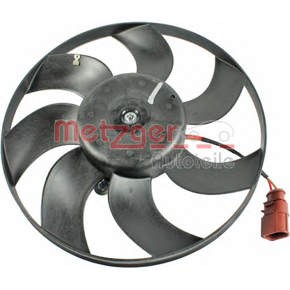 Foto Motor eléctrico, ventilador del radiador METZGER 4002004