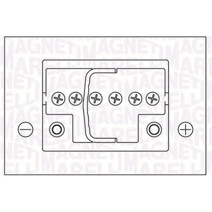 Photo Starter Battery; Starter Battery MAGNETI MARELLI 067300490005