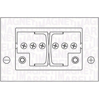 Foto Starterbatterie; Starterbatterie MAGNETI MARELLI 067300280005