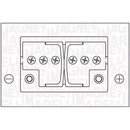 Foto Starterbatterie; Starterbatterie MAGNETI MARELLI 067300460005