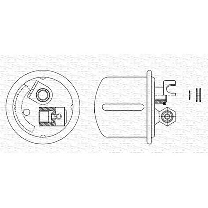 Foto Filtro carburante MAGNETI MARELLI 213908706100