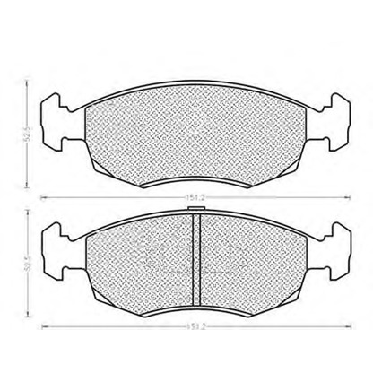 Photo Brake Pad Set, disc brake MAGNETI MARELLI 430216170026