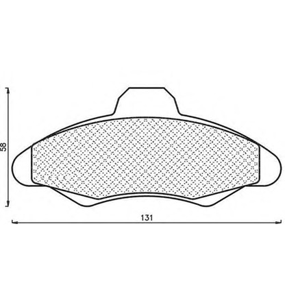 Foto Bremsbelagsatz, Scheibenbremse MAGNETI MARELLI 430216170286